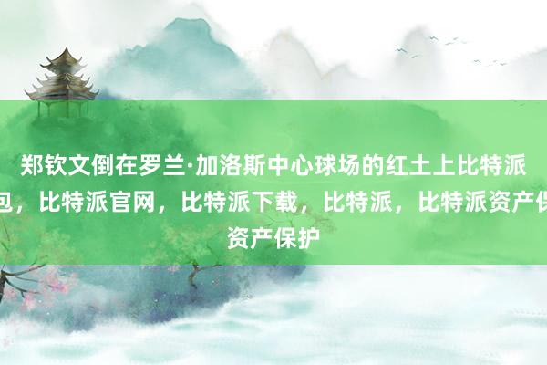 郑钦文倒在罗兰·加洛斯中心球场的红土上比特派钱包，比特派官网，比特派下载，比特派，比特派资产保护