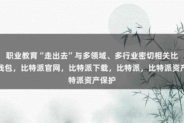 职业教育“走出去”与多领域、多行业密切相关比特派钱包，比特派官网，比特派下载，比特派，比特派资产保护