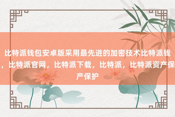 比特派钱包安卓版采用最先进的加密技术比特派钱包，比特派官网，比特派下载，比特派，比特派资产保护