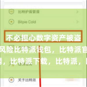 不必担心数字资产被盗或丢失的风险比特派钱包，比特派官网，比特派下载，比特派，比特派资产保护