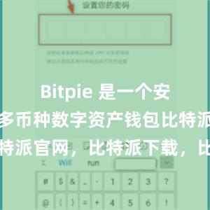 Bitpie 是一个安全、易用的多币种数字资产钱包比特派钱包，比特派官网，比特派下载，比特派，比特派资产保护