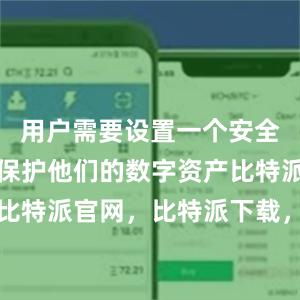 用户需要设置一个安全的密码来保护他们的数字资产比特派钱包，比特派官网，比特派下载，比特派，比特派资产保护