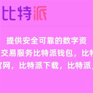 提供安全可靠的数字资产存储和交易服务比特派钱包，比特派官网，比特派下载，比特派，比特派资产保护